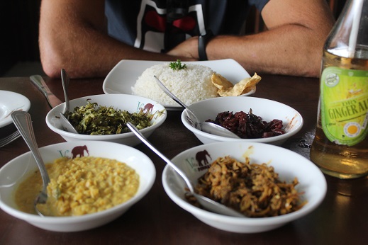 comida típica Sri Lanka
