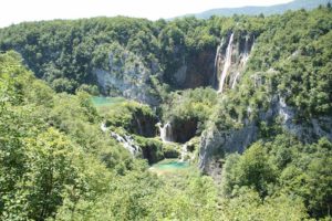 cascadas en lagos Plitvice
