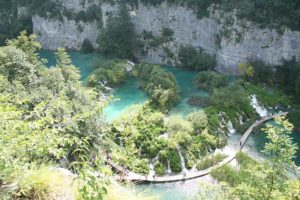 lagos Plitvice desde arriba