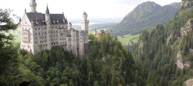 Alemania, Gegenbach y selva negra con castillos de Neuschwanstein y Hohenschwangau.